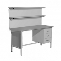 Стол лабораторный демонстрационный с надстройкой  - «globural.ru» - Кузнецк