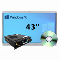 Интерактивная панель 43" (встроенный ПК, Win10) - «globural.ru» - Кузнецк