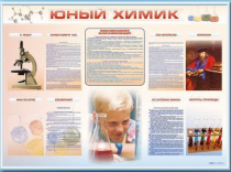 Стенд-уголок "Юный химик" - «globural.ru» - Кузнецк