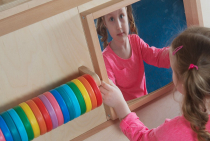 Развивающая панель "Выпуклое зеркало" - «globural.ru» - Кузнецк