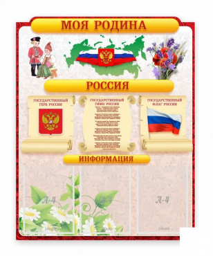 Стенд "Наша родина Россия" - «globural.ru» - Кузнецк
