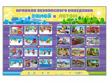 Интерактивный стенд "Правила безопасного поведения Зимой и Летом" - «globural.ru» - Кузнецк