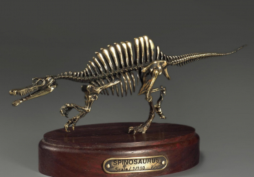 Модель скелета динозавра Spinosaurus - «globural.ru» - Кузнецк