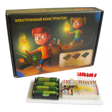 Электронный конструктор "Эксперименты с микросхемами" - «globural.ru» - Кузнецк