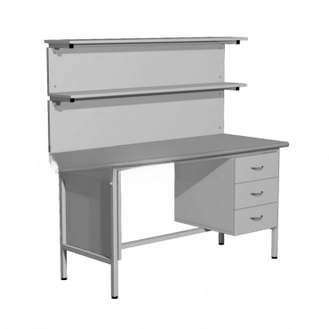 Стол лабораторный демонстрационный с надстройкой  - «globural.ru» - Кузнецк