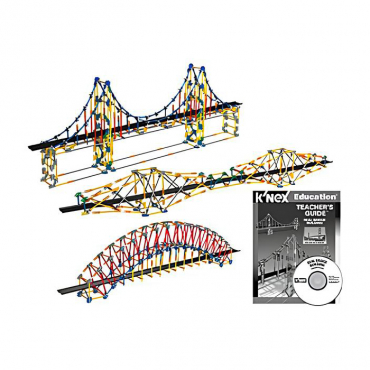 Конструктор Образовательный K'NEX Education "Настоящее мостостроительство" - «globural.ru» - Кузнецк
